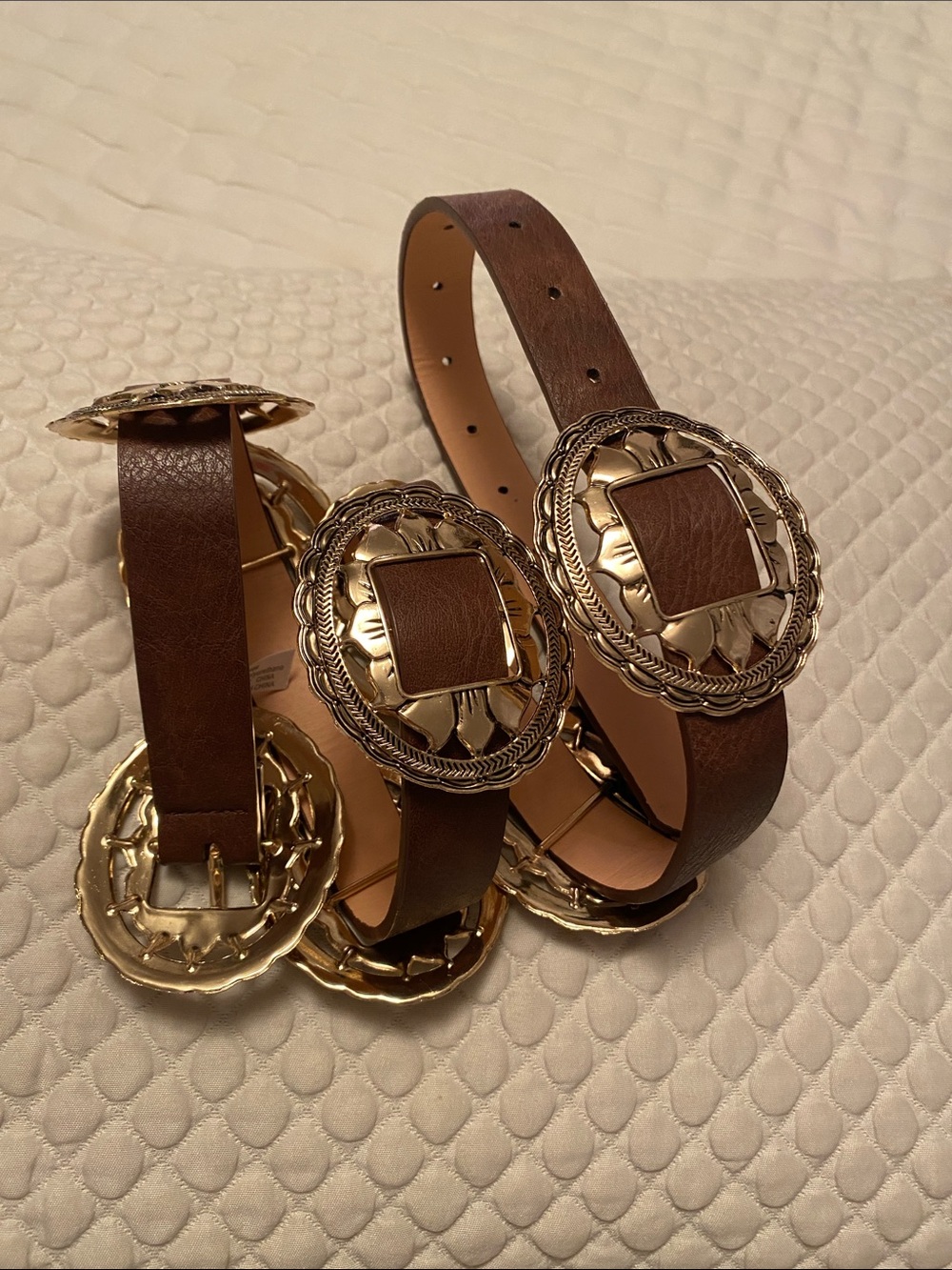 Wester boho style Polyurethane belt